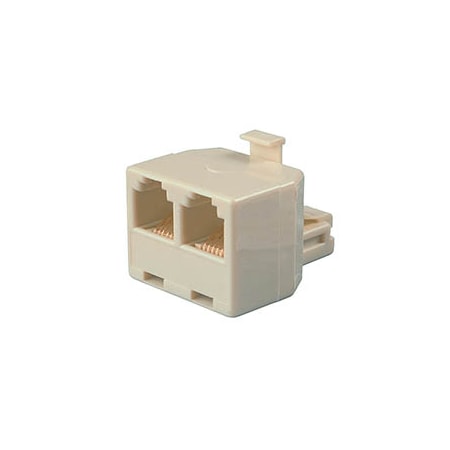 Allen Tel T Adapter-4-Conductor Plug/Two (2) 4-Conductor Jacks AT202-4